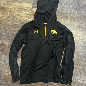 Under Armour Black and Yellow Hoodie